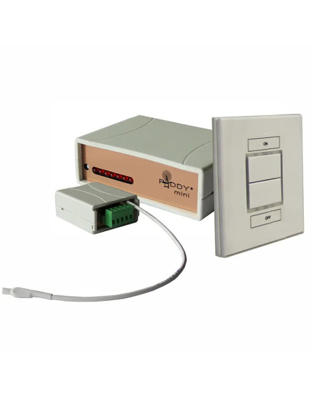 Kit émetteur RS232 extra-plat | 2 fonctions et écran Paddy Mini - Vidéotek