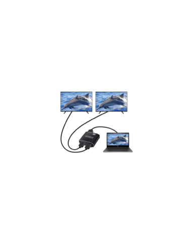 Splitter 1:2  EZtek| HDMI 2.0 - Vidéotek