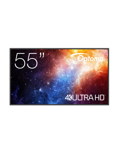 Moniteur 55″ Optoma | Écran Professionnel Full HD / 4K pour Affichage Dynamique