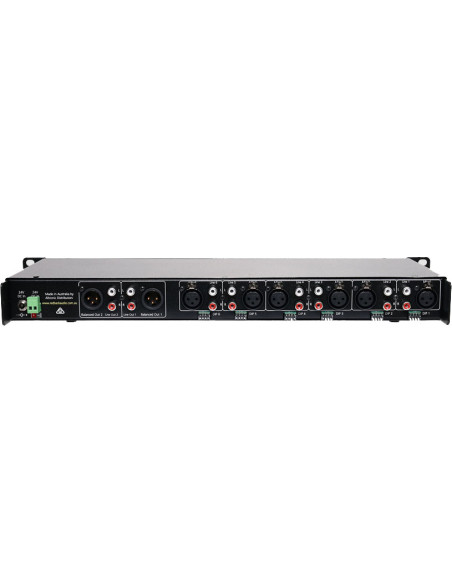 Mixer audio 6 entrées micro & ligne | 2 sorties indépendantes