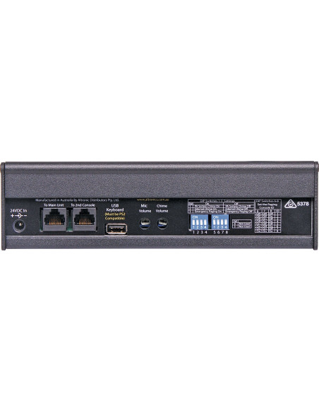 Console d'appel pour matrice audio 4480 | Gestion multi-zones