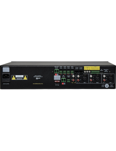 Ampli Mixer 100V 125W 4 zones | Sonorisation multi-zones