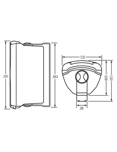 Enceintes murales 8Ω 100V 20W blanches | Vendues par paire