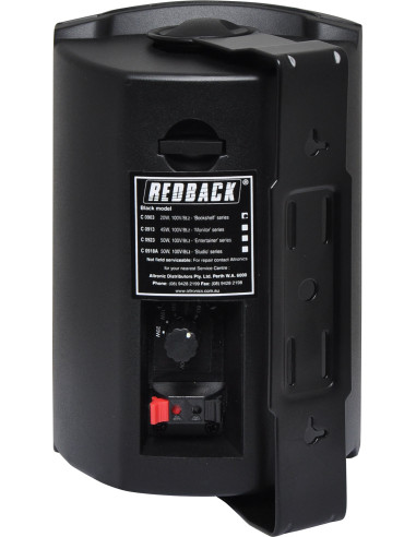 Enceintes murales 8Ω 100V 20W blanches | Vendues par paire