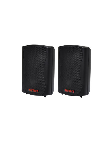 Enceintes murales 8Ω 100V 20W blanches | Vendues par paire