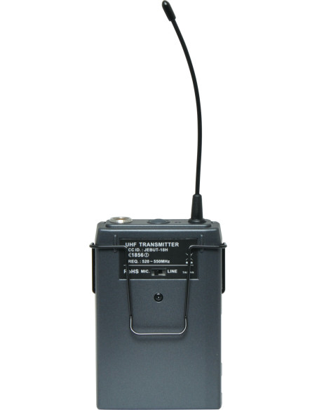 Micro UHF cravate 16 canaux | Micro sans fil professionnel