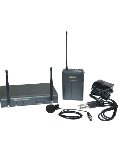 Micro UHF cravate 16 canaux | Micro sans fil professionnel