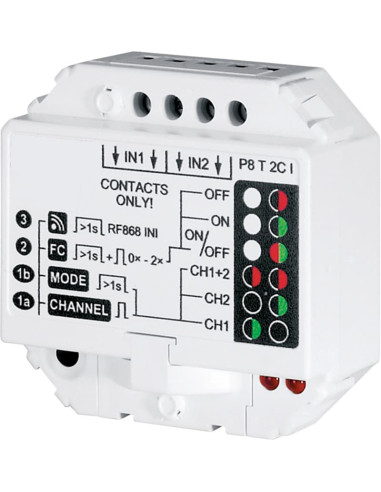 Émetteur à contacts secs – Commande et automatisation