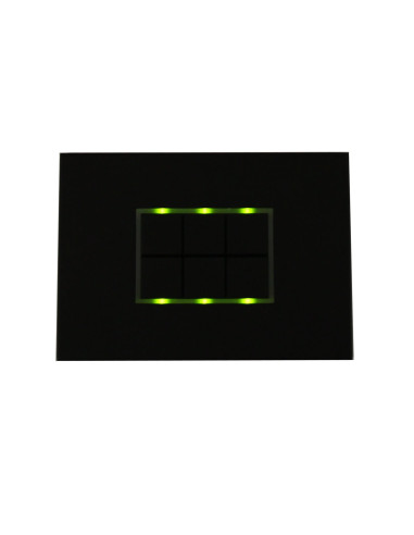 Clavier extra-plat 1 à 6 boutons – Domotique et contrôle