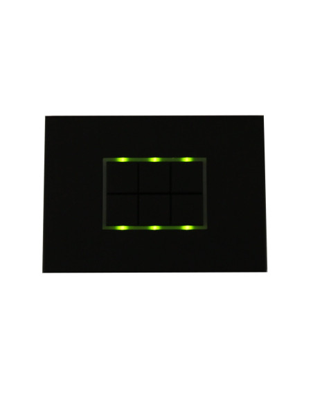 Clavier extra-plat 1 à 6 boutons – Domotique et contrôle